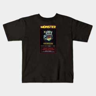 Vintage Monster Firecrackers Kids T-Shirt